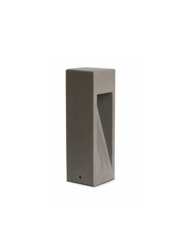 Perseo Bollard: Baliza Elegante de Cimento com LED 9W