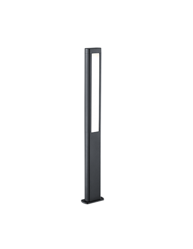 Candeeiro Pilar RHINE Trio para Exterior com LED Integrado