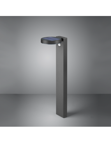 Candeeiro de Chão Exterior Solar POSADAS com Sensor de Movimento