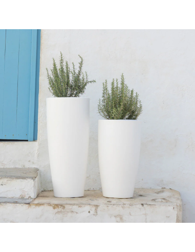 Vaso Redondo Opaco Bambu 90 da NewGarden para Exterior