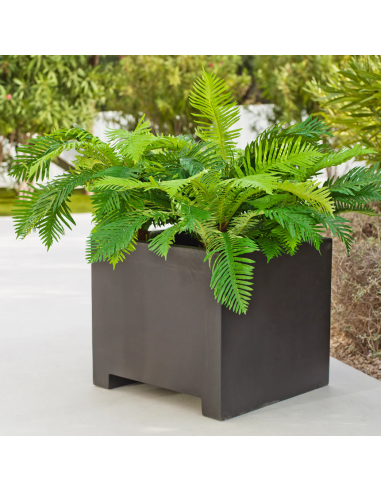 Vaso Quadrado Narciso 60 da New Garden para Exterior