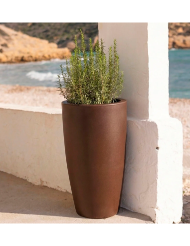 Vaso Redondo BAMBU 70 New Garden em Várias Cores e Acabamentos