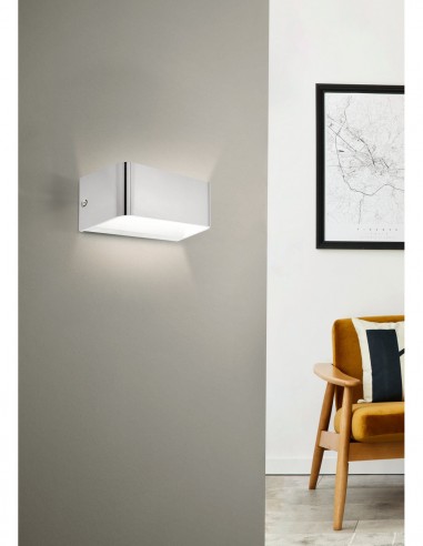 Aplique de Parede SANIA Eglo com LED, Luz Quente, 36,5 cm