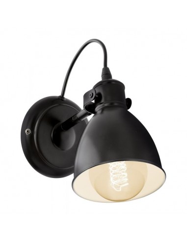 Aplique de Parede PRIDDY Preto Eglo - Design Moderno e Elegante