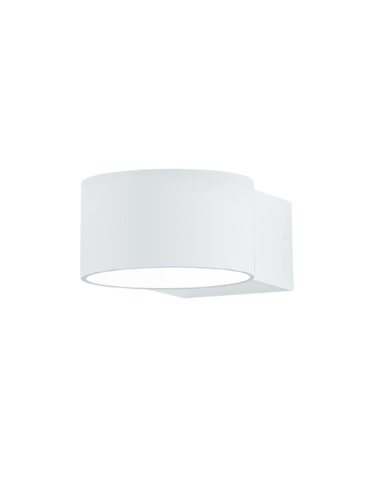 Aplique de Parede LACAPO Branco com LED Integrado - Trio