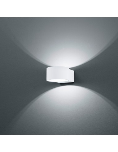 Aplique de Parede LACAPO Branco com LED Integrado - Trio