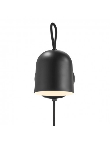 Aplique de Parede ANGLE Preto com USB da Nordlux