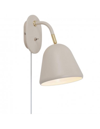 Aplique de Parede FLEUR Bege com Design Vintage da Nordlux