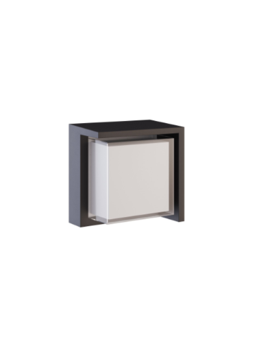 Aplique LED de Parede Blis sq 15W para Exteriores com SWITCH de Cor