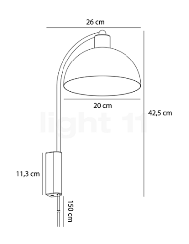 Aplique de Parede ELLEN Nordlux - Design Escandinavo Funcional