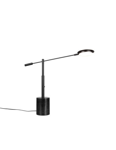 Candeeiro de Mesa FIORE com Base de Mármore e LED Regulável