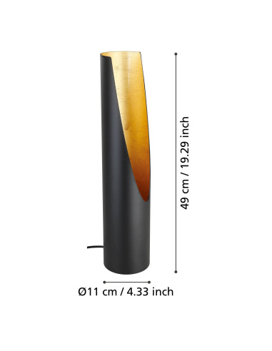 Candeeiro de Mesa PREBONE Eglo com Design Elegante e Luz LED