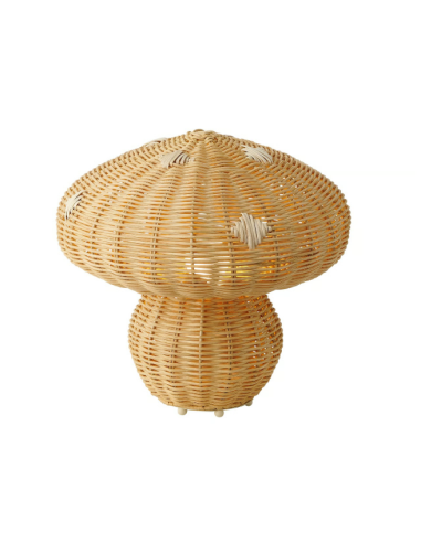 Abajur Allie Nature em Rattan para Quarto Infantil - Nordlux