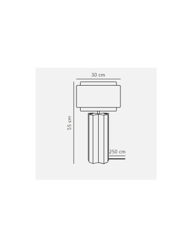 Candeeiro de Mesa em Mármore Takai - Elegância Intemporal da Nordlux