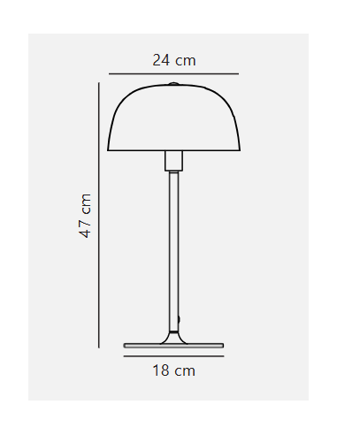 Candeeiro de Mesa Cera Nordlux - Design Nórdico em Latão Dourado