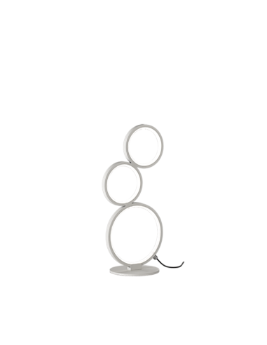 Candeeiro de Mesa RONDO Branco Trio Lighting - Elegância Moderna