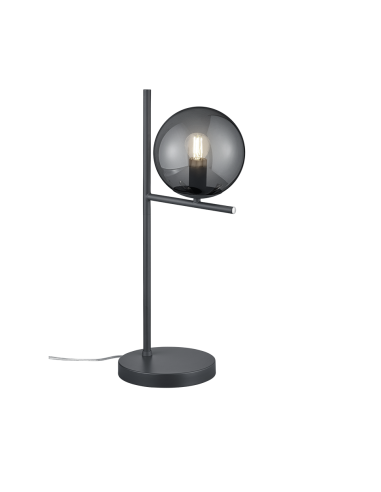 Candeeiro de Mesa PURE Antracite Trio Lighting - Elegância Moderna