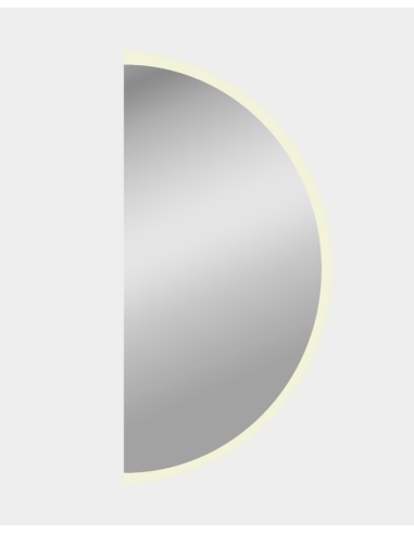 Espelho Clair com Luz LED Integrada da ACB, Design Moderno