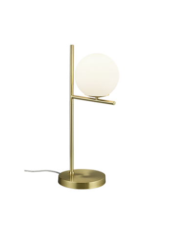 Candeeiro de Mesa PURE Dourado Trio Lighting - Elegância e Estilo