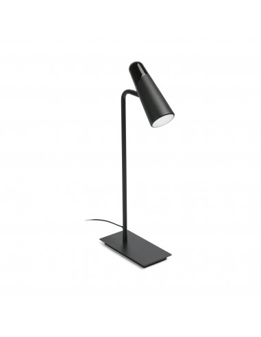 Candeeiro de Mesa Minimalista LAO Preto Faro Lighting