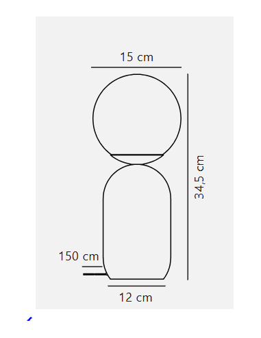 Candeeiro de Mesa Notti Nordlux - Design Contemporâneo e Minimalista