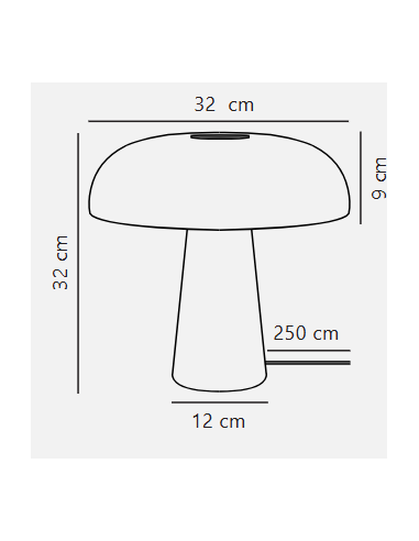 Candeeiro de Mesa Glossy Nordlux - Design Sofisticado e Elegante