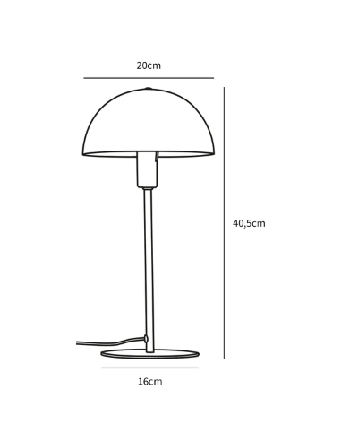 Candeeiro de Mesa ELLEN Nordlux - Elegância e Versatilidade