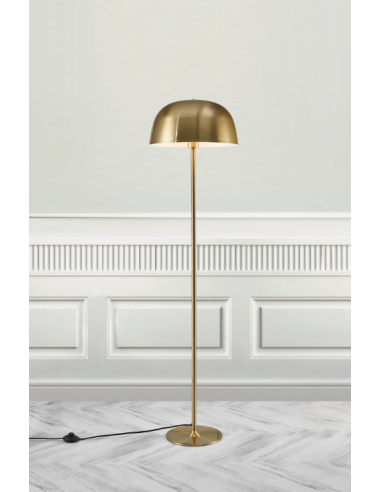 Candeeiro de Pé Cera Nordlux em Latão Dourado - Design Nórdico