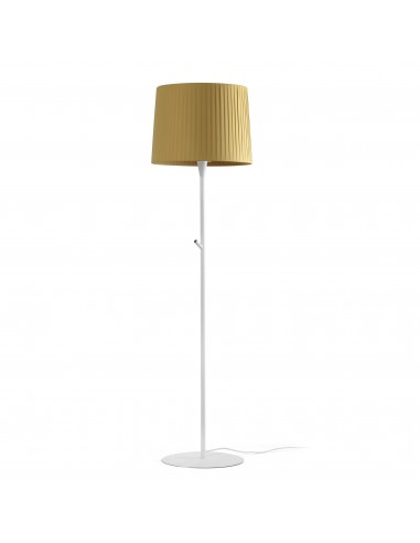 Candeeiro de Pé SAMBA Branco e Amarelo da Faro Lighting