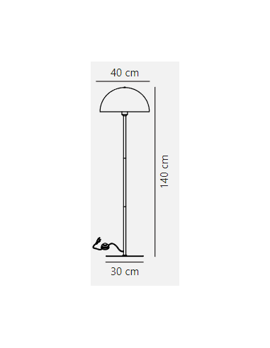 Candeeiro de Pé ELLEN Nordlux - Design Escandinavo Minimalista