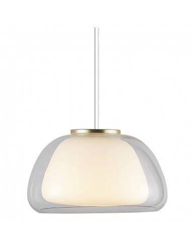 Candeeiro de Suspensão JELLY Nordlux com Vidro Opalino e Transparente