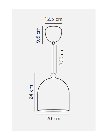 Candeeiro de Suspensão Gaston - Elegância e Estilo Moderno