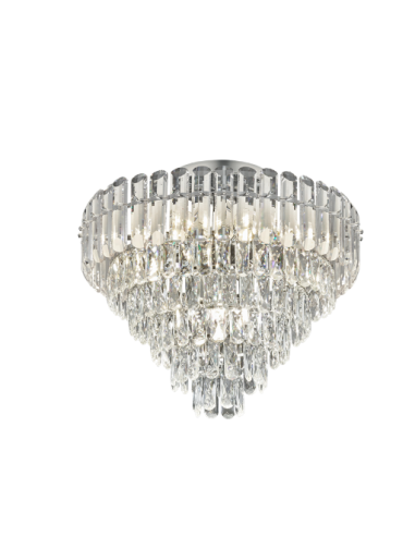 Plafon Cristal Malizia da TRIO Lighting - Elegância Clássica