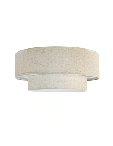 Luminária de Tecto Malodin Bege com Design Contemporâneo