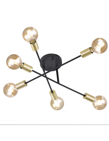 Plafon CROSS Trio - Elegância Minimalista para Interiores