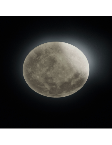 Plafon LUNAR Trio com Controlo Remoto e Luz Noturna