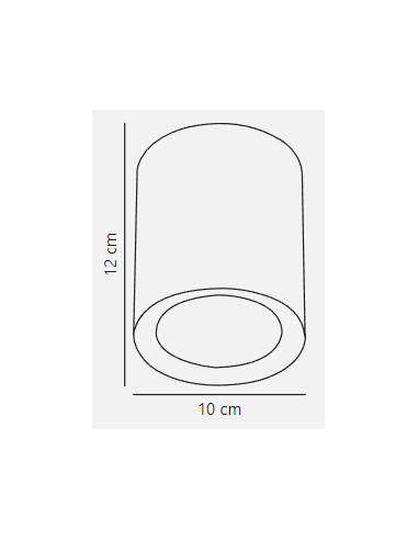 Foco de Teto Embutido FALLON Nordlux com LED Branco Quente