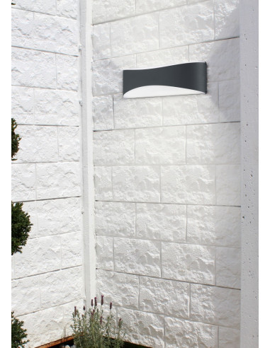 Aplique de Parede KONDA Antracite com LED Integrado