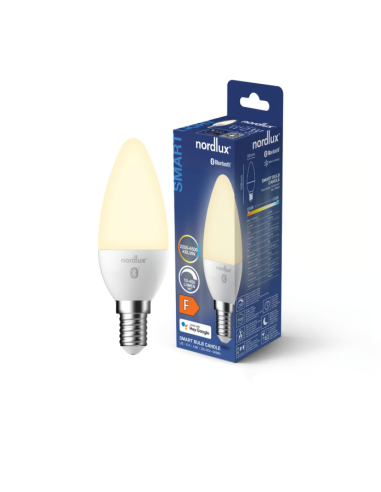 Lâmpada Smart E14 Nordlux com Conexão Bluetooth e Kelvin Ajustável