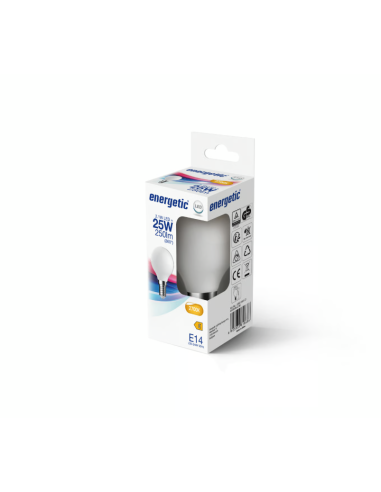 Lâmpada LED G45 E14 2700K 2.7W 250lm Luz Quente Nordlux