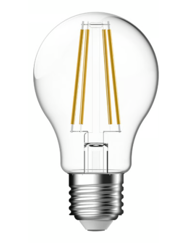 Lâmpada LED A60 E27 4W 840lm Luz Quente Econômica Nordlux