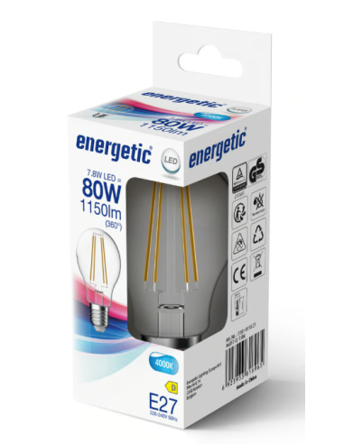 Lâmpada LED A60 E27 2700K 7.8W 1150lm da Nordlux
