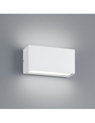 Aplique de Parede TRENT Branco com LED para Exterior