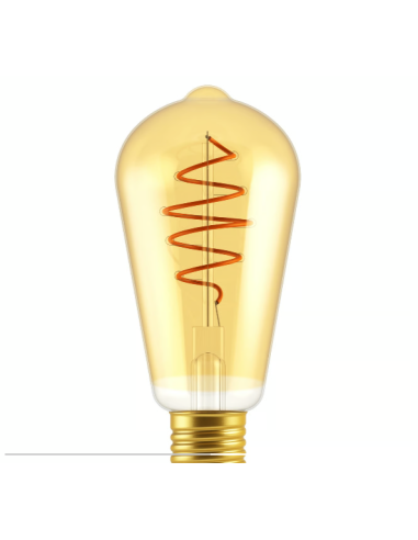 Lâmpada Decorativa LED Edison E27 2700K 2.3W 485 LM