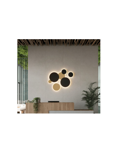 Aplique Exterior Combo 300mm 11W LED Integrado 2700-3000K