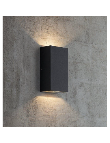 Aplique de Exterior ROLD Nordlux com LED Integrado, Preto Mate