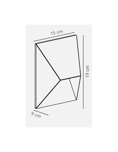 Aplique de Parede Exterior PONTIO Nordlux Design Angular