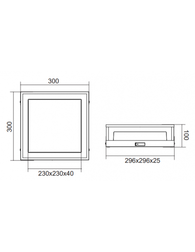 Plafon de Teto Exterior WITHAM Trio - Design Moderno e Eficaz