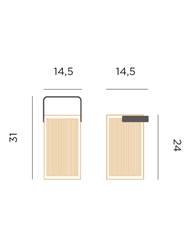 Candeeiro Solar Portátil OKINAWA com Design Sustentável